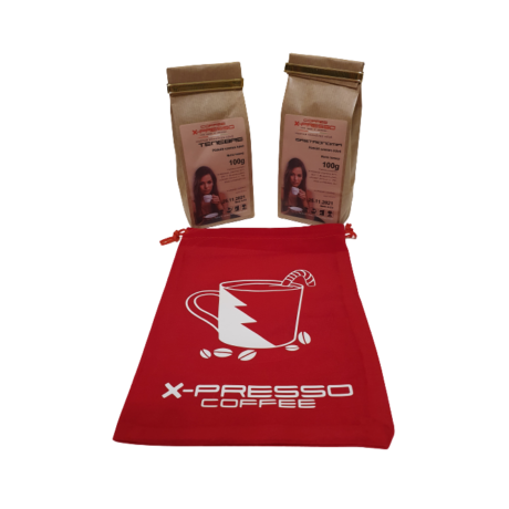 Coffee X-Presso Gastronomia 100g + Tenebre 100g (Karácsony)