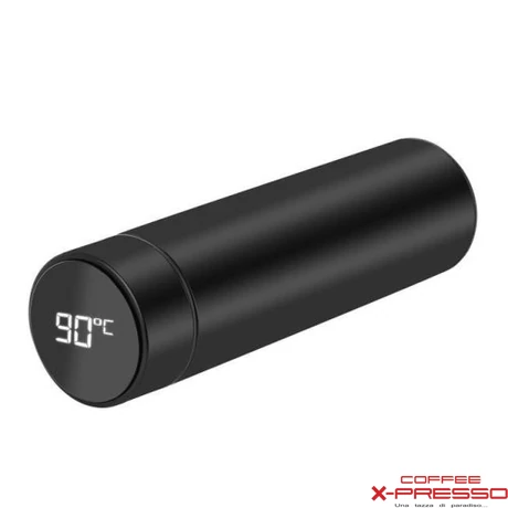 Hordozható termosz LED kijelzővel