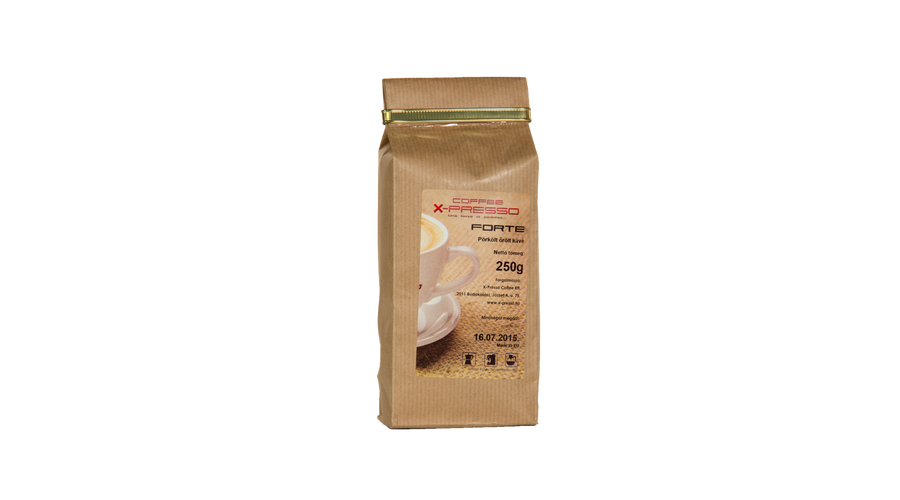 Coffee X-Presso Forte 250g - pörkölt kávé