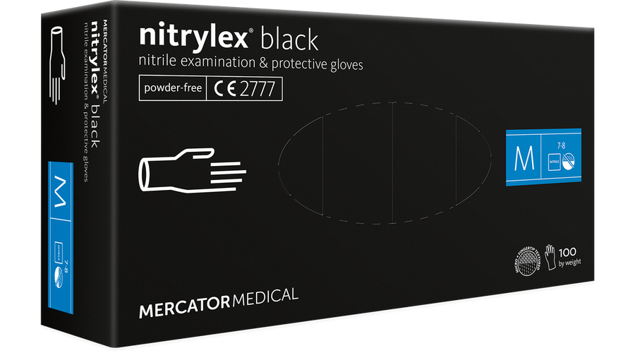  Nitrylex® black gumikesztyű (Fekete)
