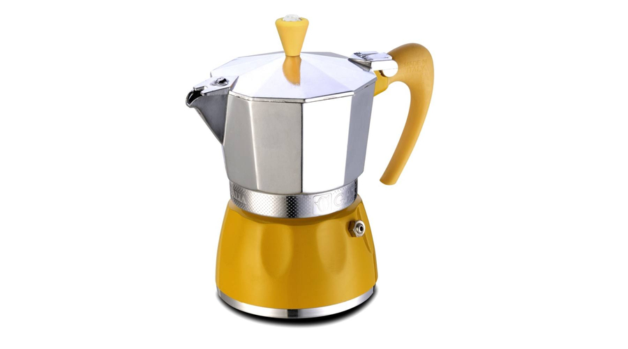 G.A.T. Delizia kotyogós kávéfőző 6 csésze - sárga