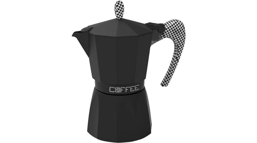 G.A.T. Fashion Black kotyogós kávéfőző 3 csésze - Tyúklábmintás