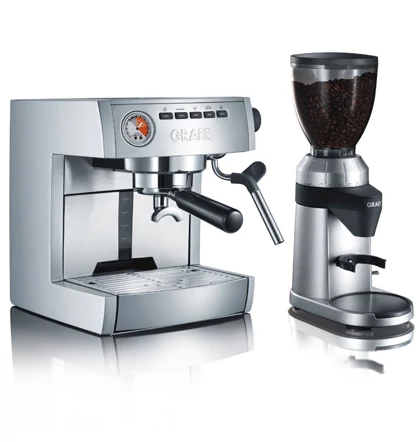 GRAEF ES 85 ESPRESSO KÁVÉGÉP CM 800 KÁVÉDARÁLÓVAL