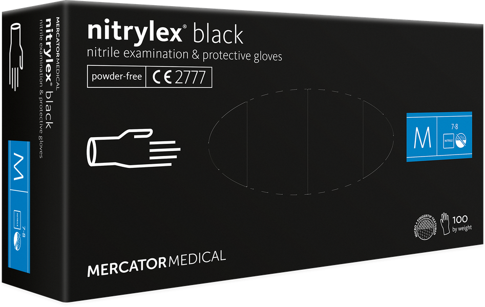  Nitrylex® black gumikesztyű (Fekete)